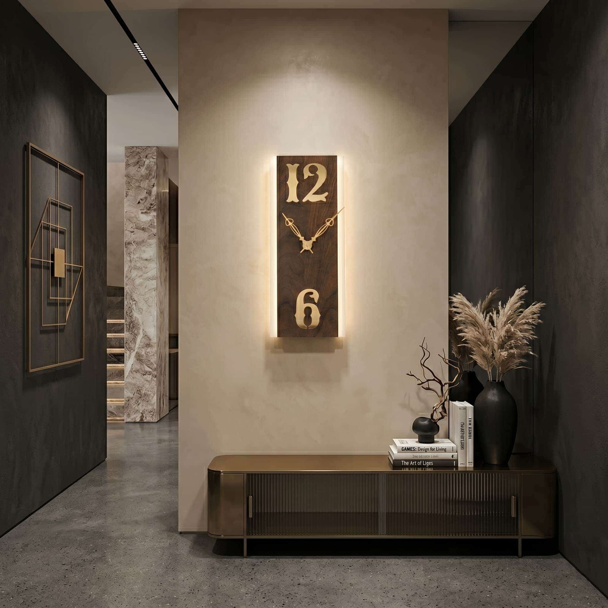 Prestige Wood Clock