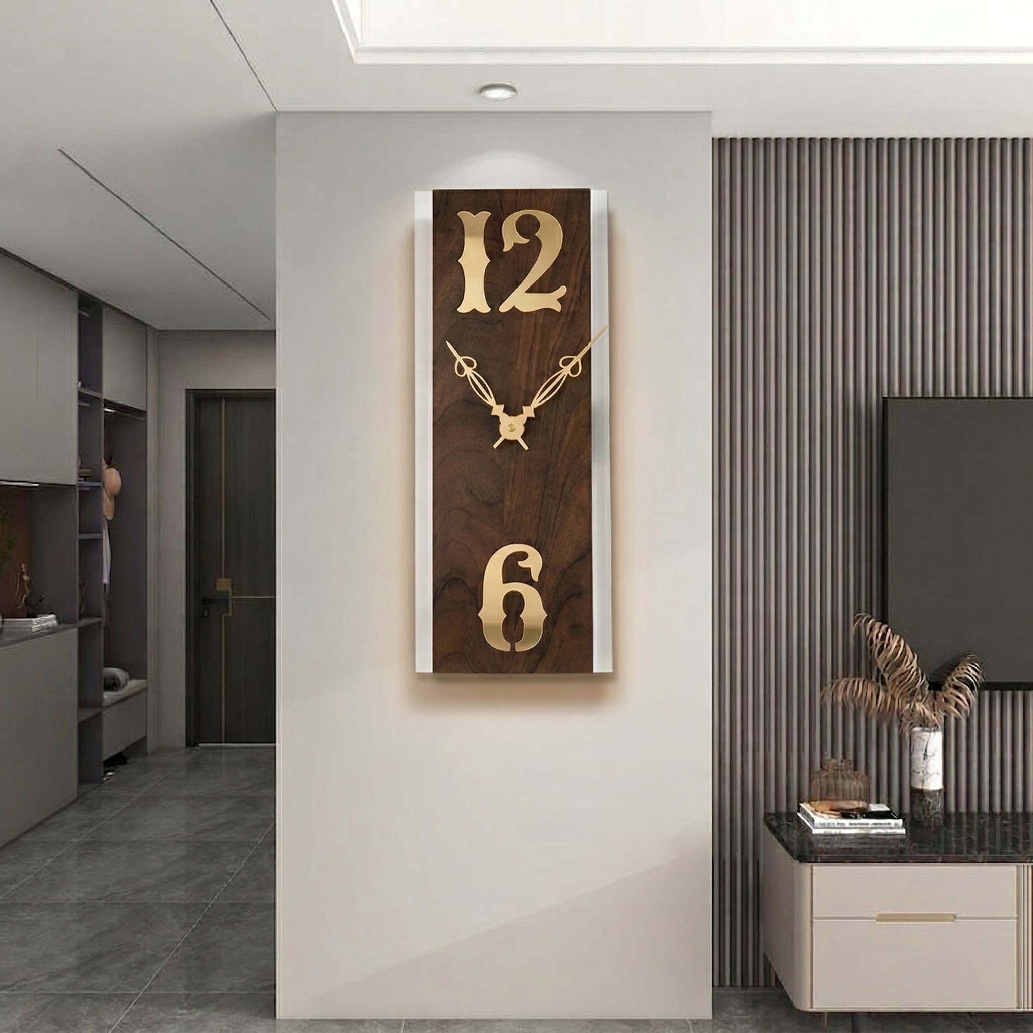 Prestige Wood Clock