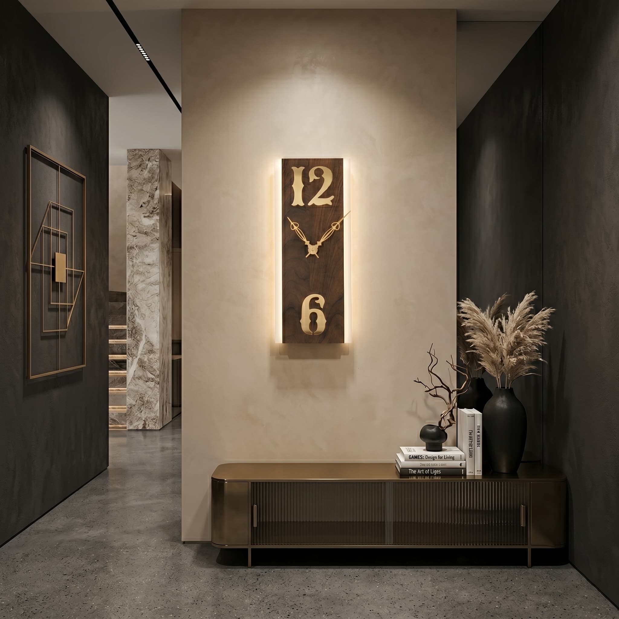 Prestige Wood Clock